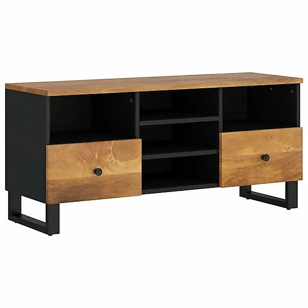 VidaXL TV-Schrank 100x33x46 cm Massivholz Mango und Holzwerkstoff günstig online kaufen