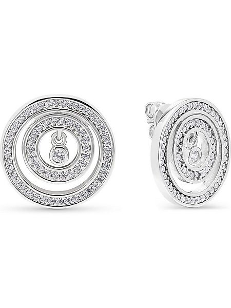 JETTE Paar Ohrstecker JETTE Damen-Ohrstecker 925er Silber 126 Zirkonia, TUR günstig online kaufen