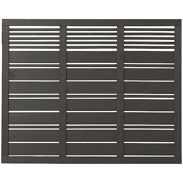 Sichtschutzzaun Silence Nadelholz Umbragrau 176 cm x 140 cm günstig online kaufen