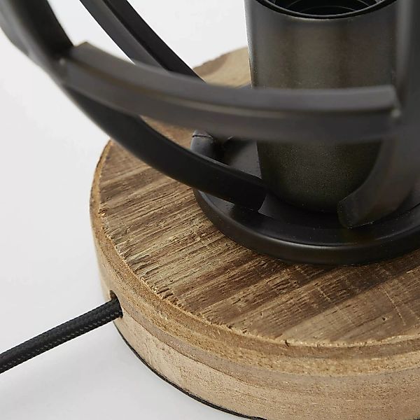 Brilliant Tischleuchte »Matrix Wood«, 1 flammig-flammig günstig online kaufen