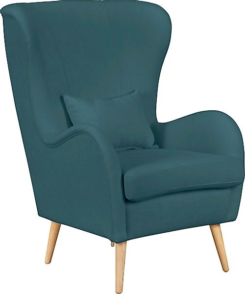 Home affaire Sessel "Salla auch in Fellimitat und Feincord, viele Bezugsart günstig online kaufen