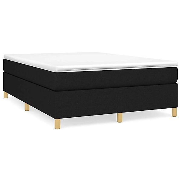 vidaXL Boxspringbett mit Matratze Dunkelgrau 140x200 cm Stoff1398753 günstig online kaufen