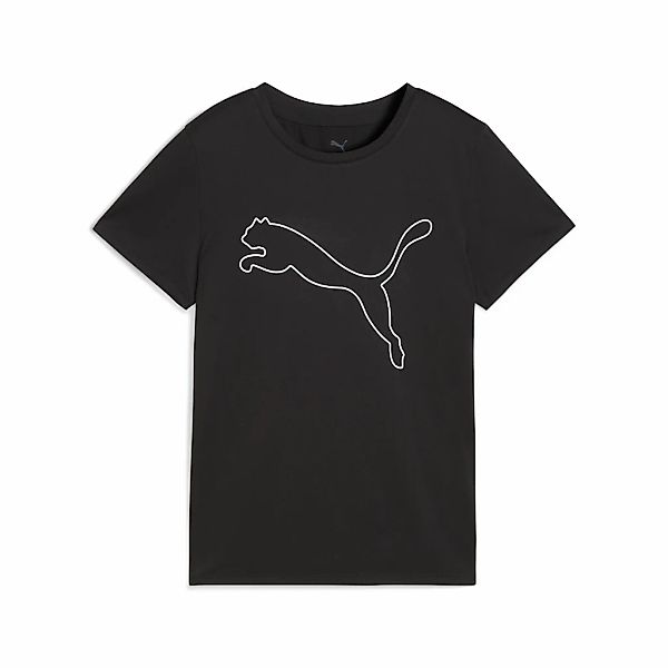 PUMA Trainingsshirt "TAD Essentials Logo-T-Shirt Damen" günstig online kaufen