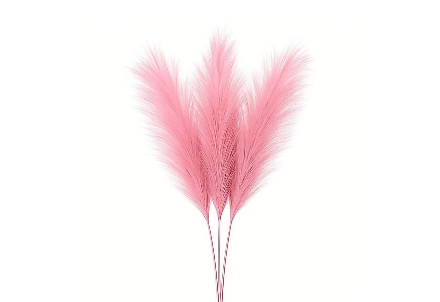 Kunstpflanze Künstliches Pampasgras Trockenblumen Deko XXL Kunstblume Rosa günstig online kaufen