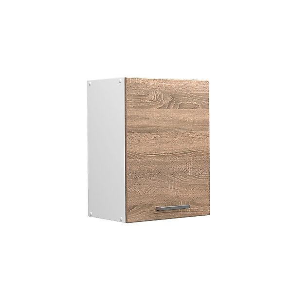 Vicco Hängeschrank R-Line Hängender Küchenschrank Sonoma/Weiß 45 cm günstig online kaufen