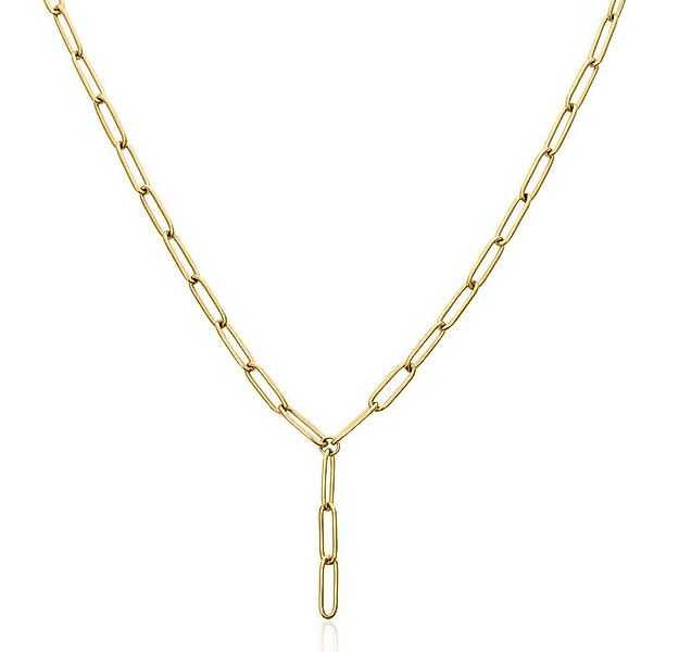 JEWLIX Y-Kette Gliederkette Grob für Damen in Gold N5144-G günstig online kaufen