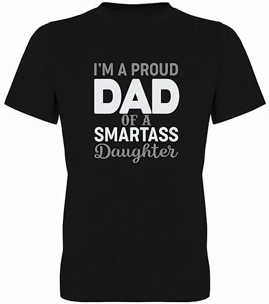 G-graphics T-Shirt I´m a proud Dad of a smartass Daughter Herren T-Shirt, m günstig online kaufen