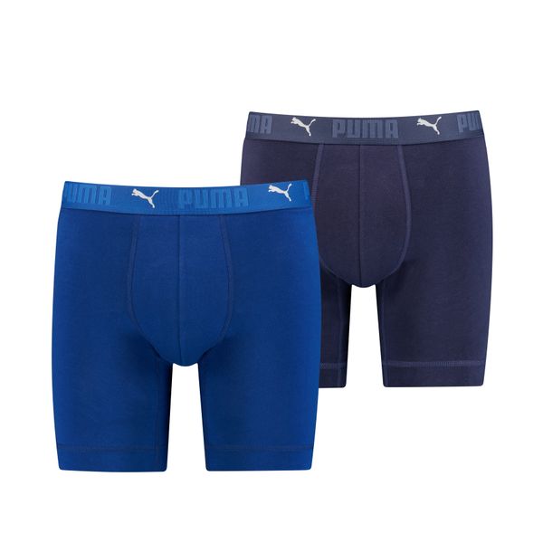 PUMA Boxershorts "PUMA MEN SPORT COTTON LONG BOXERS 2P" Packung, 2er Pack, günstig online kaufen