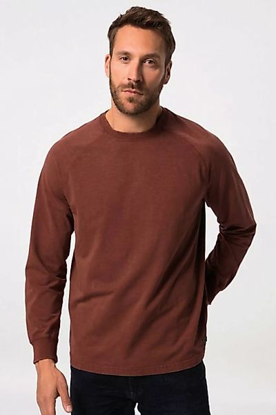 JP1880 T-Shirt Langarmshirt FLEXNAMIC® Vintage Look bis 8 XL günstig online kaufen