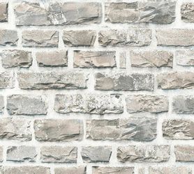 Bricoflor Steintapete in anthrazit 3D Tapete in Steinoptik Ideal für Küche günstig online kaufen