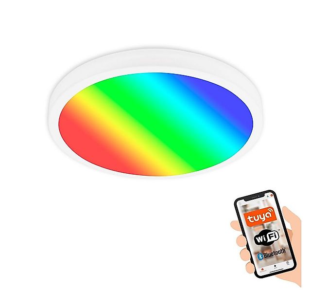 Briloner Leuchten LED Deckenleuchte 3480016, Dimmfunktion, LED fest integri günstig online kaufen