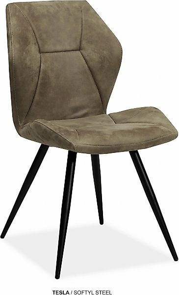 OMG Design Esszimmerstuhl "Tesla" (Set) 2 Stk.Esszimmerstuhl, pflegeleichte günstig online kaufen