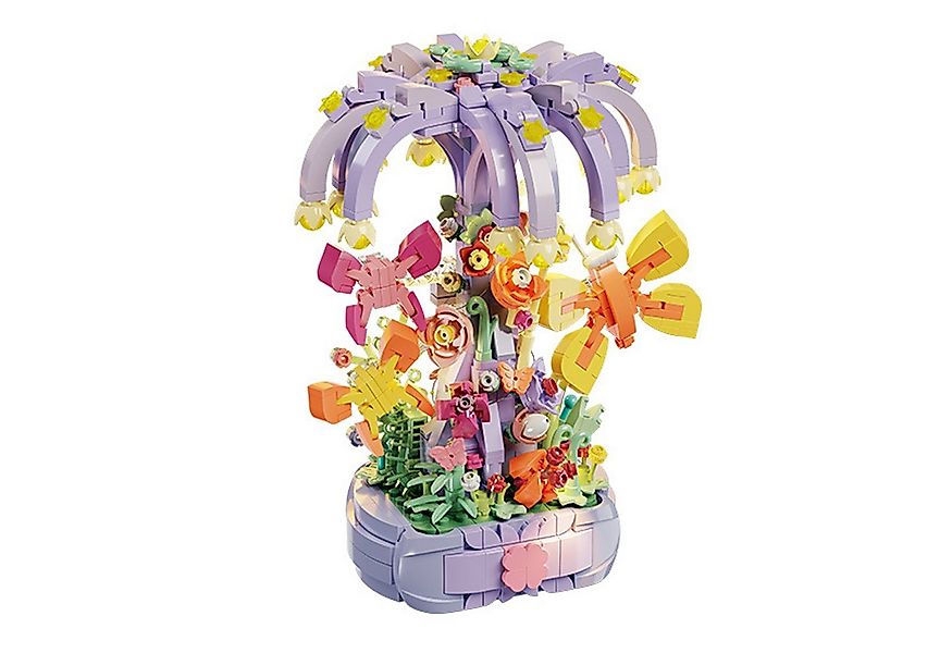 Esun Blumen Bouquet Building Set 724 Stück, DIY Einzigartige Dekoration Spi günstig online kaufen