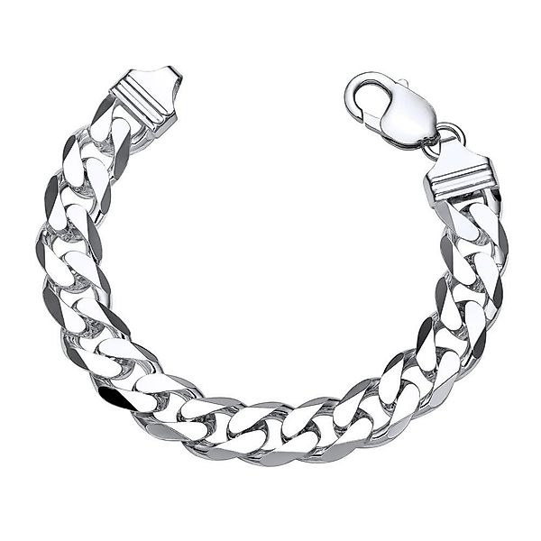 JEWLIX Panzerarmband Panzerarmband 925 Silber 12mm günstig online kaufen