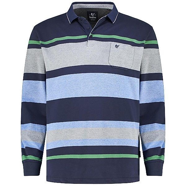 Hajo Poloshirt mit Stretch Farbe marine Größe: 5XL günstig online kaufen
