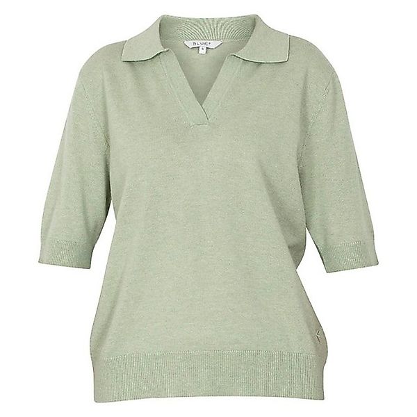 Blue Sportswear Strickpullover Roma Polo Knit Pullover mit Polokragen aus w günstig online kaufen