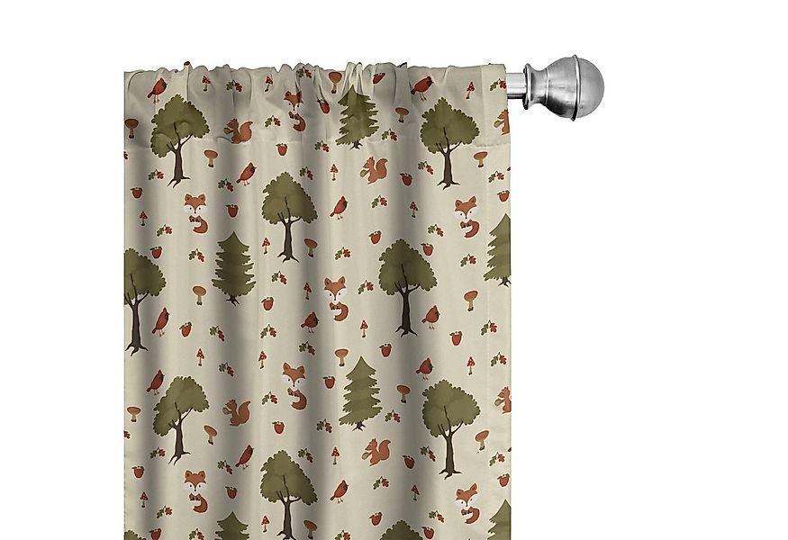 Abakuhaus Gardine Vorhang für Wohnzimmer Schlafzimmer Dekor, Microfaser, ho günstig online kaufen