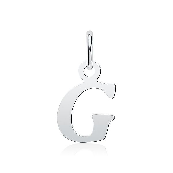 Unique Kettenanhänger Unique Buchstabenanhänger "G" 925er günstig online kaufen