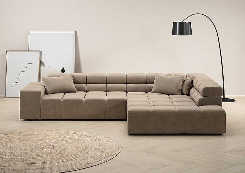 Home affaire Ecksofa "Ancona incl. Kopfteilverstellung, OTTOs Choice, Breit günstig online kaufen