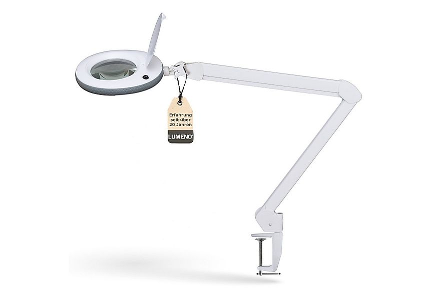 Lumeno Lupenlampe 721X LED Lupenleuchte CRI>90 mit Tischklemme und 127 mm E günstig online kaufen
