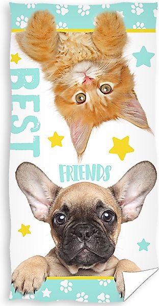 Carbotex Strandtuch Strandtuch Badetuch Duschtuch 70x140cm günstig online kaufen