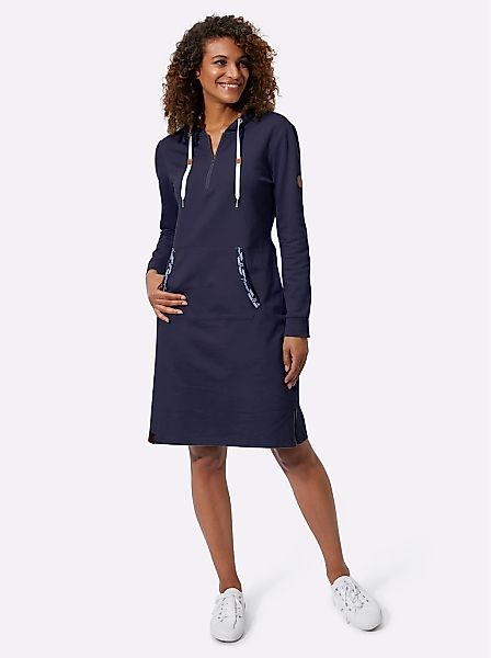 Casual Looks Sweatkleid "Sweatkleid" aufgesetzte Taschen günstig online kaufen