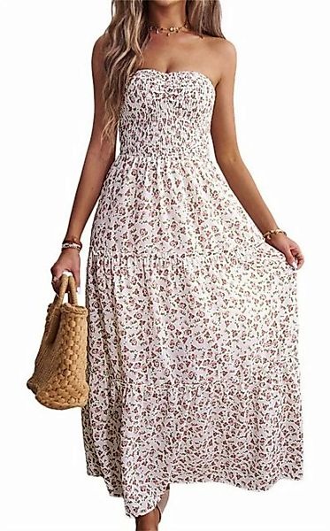 ZWY Abendkleid Blumenkleid, lässiges und elegantes Damen-Röhrenkleid günstig online kaufen