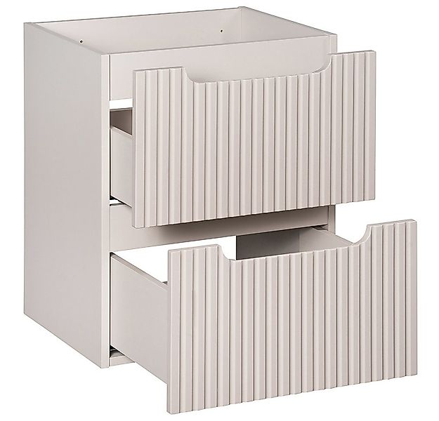 Lomadox Unterschrank NEWPORT-56-CASHMERE Waschtischunterschrank, kaschmir m günstig online kaufen