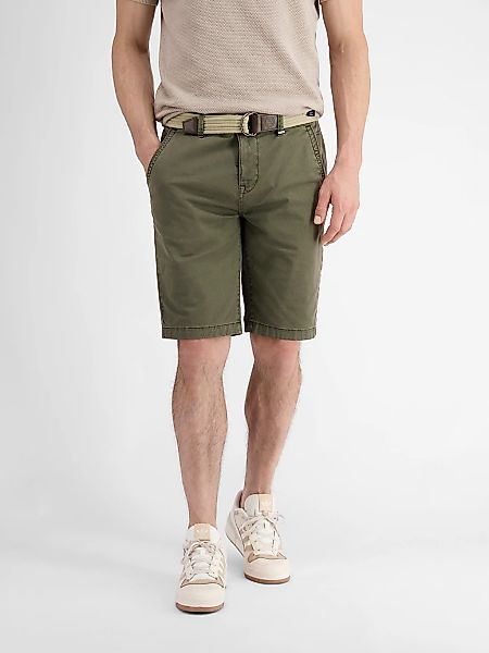 LERROS Bermudas "LERROS Unifarbene Cargobermuda mit Gürtel" günstig online kaufen