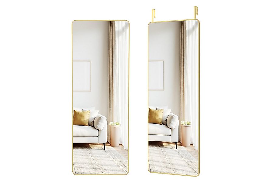 SONGMICS Wandspiegel, Ganzkörperspiegel, 120 x 40 cm, rechteckiger / gewölb günstig online kaufen