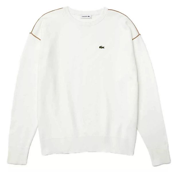 Lacoste Crew Cotton Pullover 36 Farine / Viennois Chine günstig online kaufen