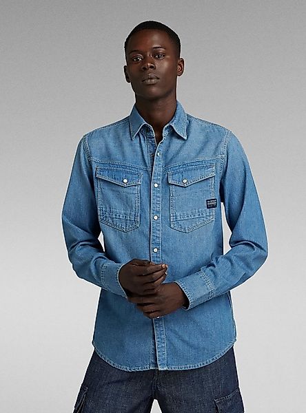 G-STAR Langarmshirt Dakota Slim Denim Hemd günstig online kaufen