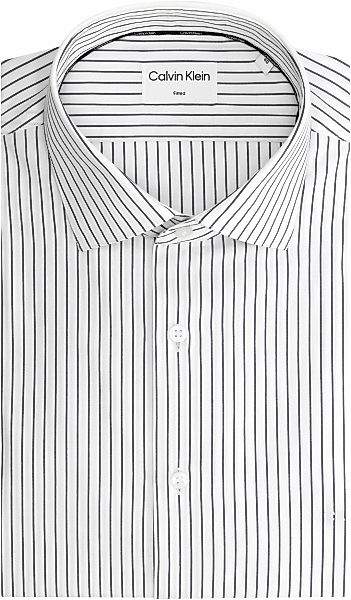 Calvin Klein Langarmhemd "THERMO TECH STRIPE FITTED SHIRT" günstig online kaufen