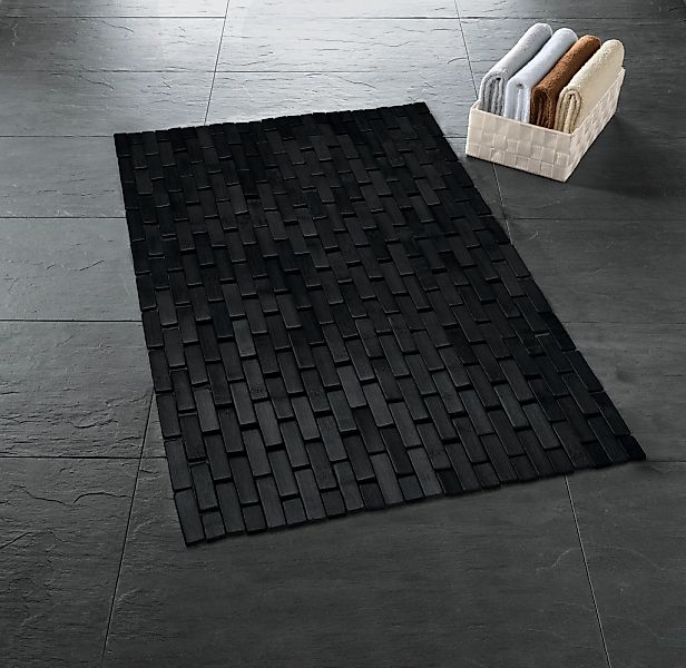 Kleine Wolke Badematte »Palito«, rutschhemmend beschichtet, Holzmatte, 100% günstig online kaufen