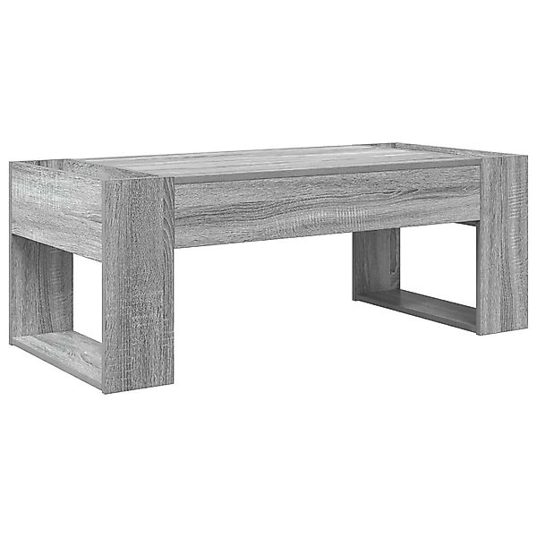 vidaXL Couchtisch Graues Sonoma 110 x 50 x 41 cm Holzwerkstoff 8000161 günstig online kaufen