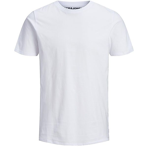 Jack&Jones T-Shirt aus Biobaumwolle Farbe weiß Größe: 5XL günstig online kaufen