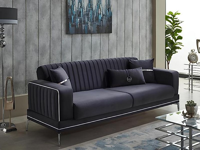 JVmoebel Sofa Luxus Sofa Couch Dreisitzer 3-Sitzer Couchen Design Lounge Gr günstig online kaufen