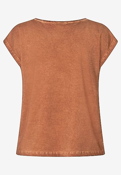MORE&MORE T-Shirt T-Shirt mit Schriften clay günstig online kaufen