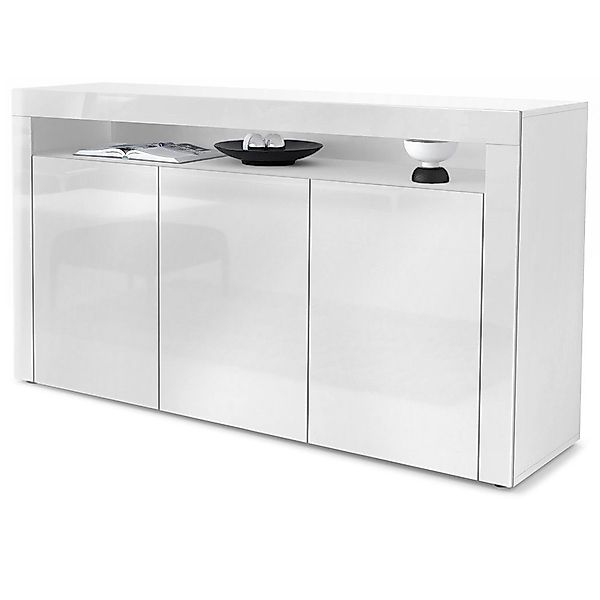 Vladon Sideboard Valencia (Sideboard, mit 3 günstig online kaufen