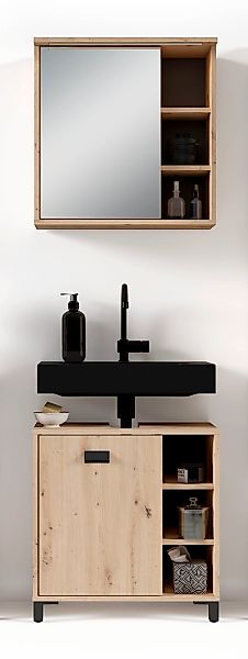 byLIVING Badmöbel-Set "Wellness" 2 Stk. tlg. günstig online kaufen
