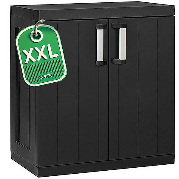 ONDIS24 Mehrzweckschrank Kunststoffschrank HERO XXL Haushaltschrank günstig online kaufen