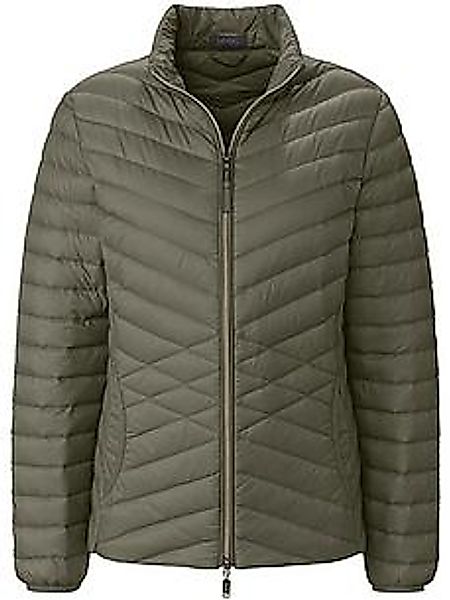 Daunen-Steppjacke Stehkragen Peter Hahn grün günstig online kaufen