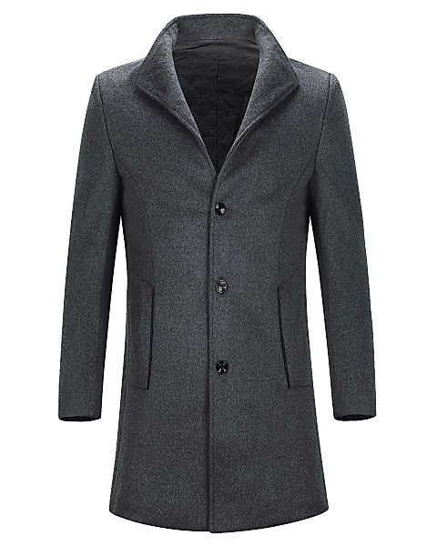 Allthemen Wintermantel Herren mittellanger Mantel mit günstig online kaufen