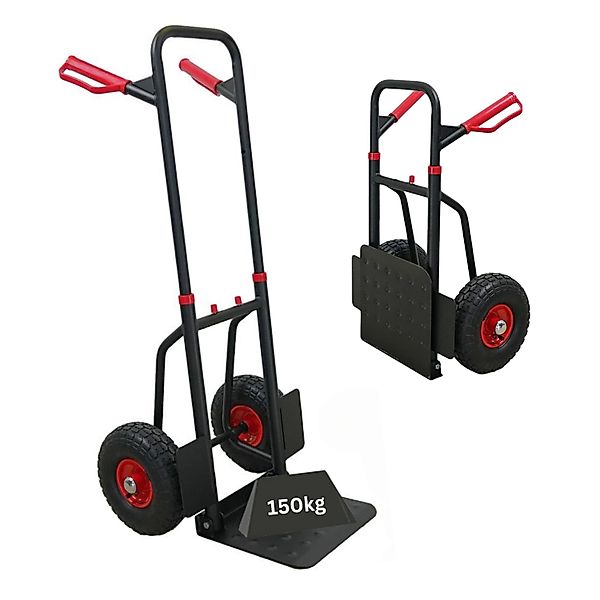 PROREGAL Profi Sackkarre TAURUS 150 Klappbar Ausziehbar 110x50x57cm Belastb günstig online kaufen