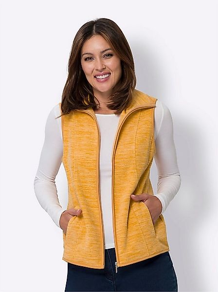 Sieh an! Fleeceweste Fleeceweste . Länge ca. 66 cm günstig online kaufen