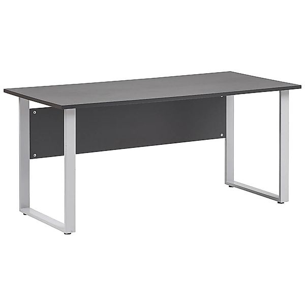 Schreibtisch Büro META-80 in anthrazit, B/H/T: ca. 160/73,2/65 cm günstig online kaufen