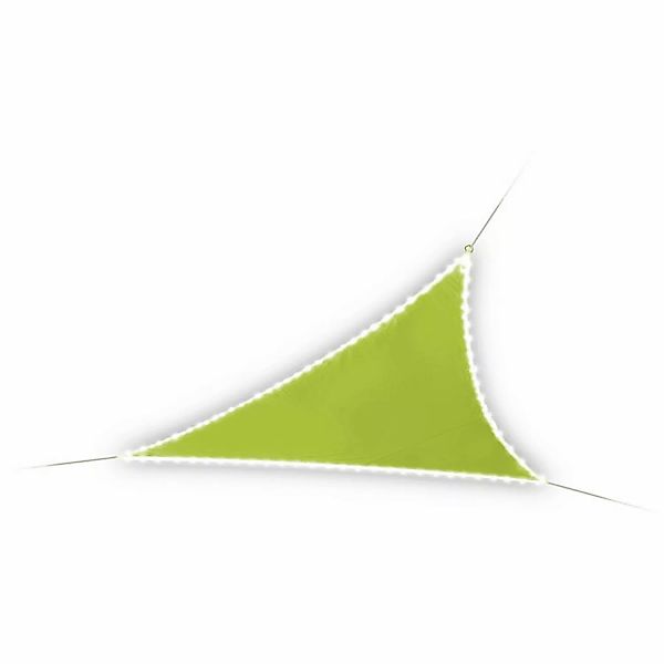 PEREL Sonnensegel, dreieckig Dreiecksegel Solar LED günstig online kaufen