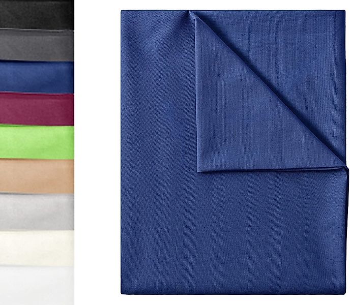 NatureMark Bettlaken gewebtes Bettlaken, 100% Baumwolle, günstig online kaufen