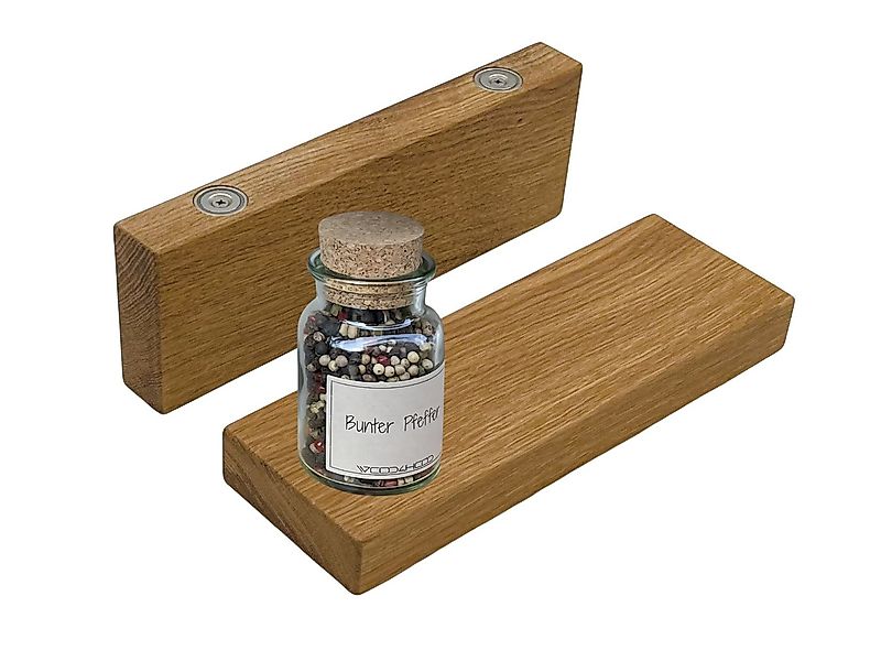 wood4hood Gewürzregal MAGNET, Regalboden für magnetfähige Oberflächen, Idea günstig online kaufen