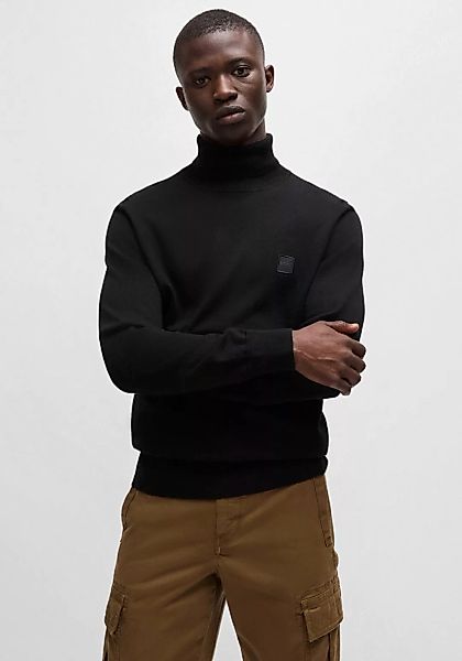 BOSS ORANGE Strickpullover "Akiro S", mit kleinem Stehkragen günstig online kaufen